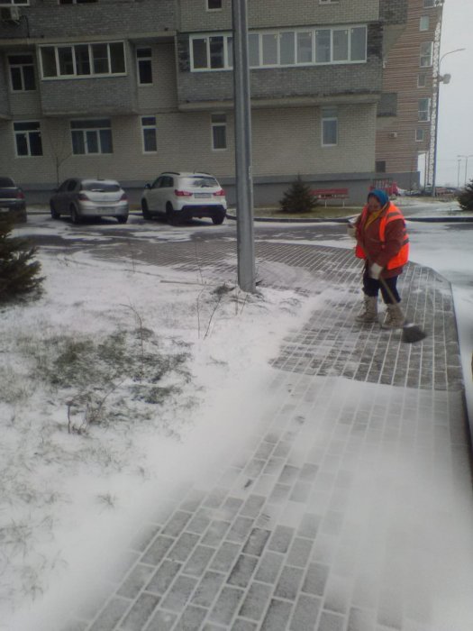 Уборка снега Ворошиловский район